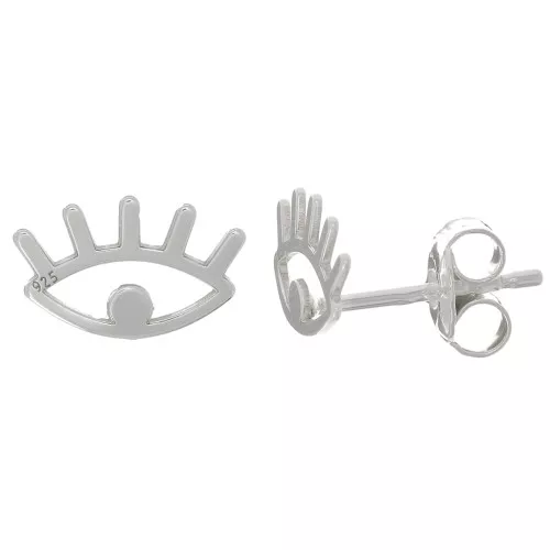 Pendientes 6x10 mm - Plata 925 x2