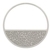 Colgante redondo ahuecado y martillado 18 mm - Plata 925 x1|raw }}