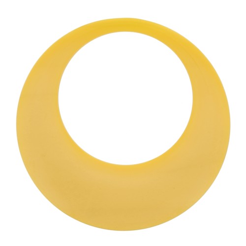 Colgante de resina calado de 34,5 mm - Girasol x1