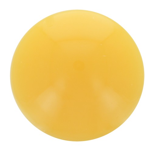 Cabujón redondo de 14 mm en resina opaca - Girasol x1