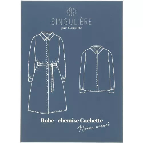 Pattern Singulière par Cousette - Vestido - Camisa Cachette x1