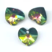 Corazón PureCrystal 6228 14,4x14 mm Crystal Vitrail Medium x1