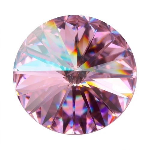 Cabuchón PureCrystal 1122 Rivoli 14 mm Rose