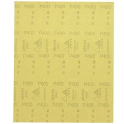 Papel impermeable Emeri SIA Abrasivos 280x230 mm - P400 - Rojo x1