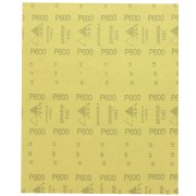 Papel esmerilado resistente al agua SIA Abrasivos 280x230 mm - P600 - Rojo x1