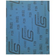 SCHRODER Papel esmerilado - suave e impermeable 280x230 mm - P220 - Azul x1