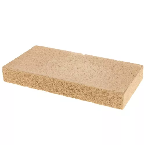 Bloque de soldadura de ladrillo refractario 22x10x3 cm - Marrón claro x1