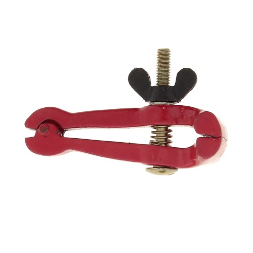 Mordaza de mano de acero forjado de 107 mm - Roja x1