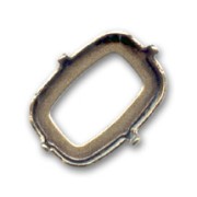 Engaste Classical Baguette PureCrystal 4565 18x13 mm Bronce|raw }}