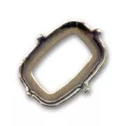 Engaste Classical Baguette PureCrystal 4565 18x13 mm Bronce