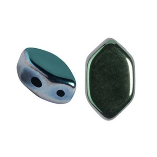 Cuentas de vidrio Paros® de Puca® 7x4 mm Full Celsian x10g
