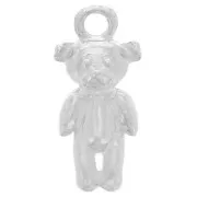 Charm Oso 14x7 mm - Plata 925 x1