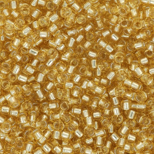 Toho Treasures 1,8 mm TO1T22 - Topacio claro forrado de plata x8g