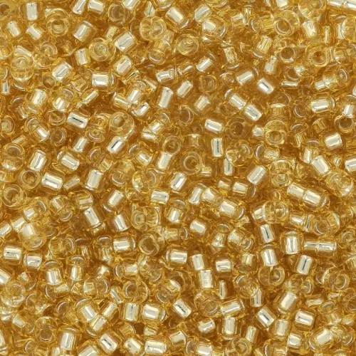 Toho Treasures 1,8 mm TO1T22 - Topacio claro forrado de plata x8g