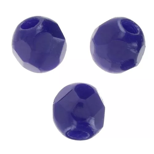 Facetadas 3 mm - Azul marino x50