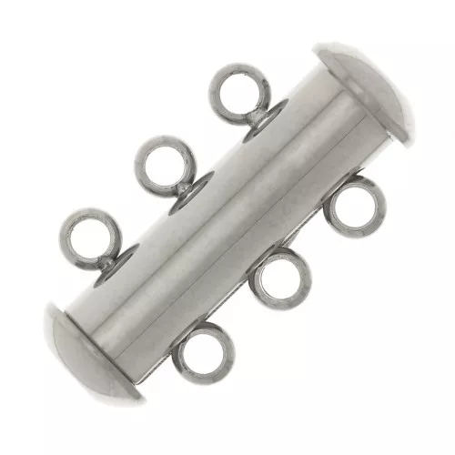 Cierre magnético y deslizante 3 filas 20 mm - Acero inoxidable 304 x1