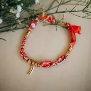 Anillas abiertas a rayas redondas de 10x2 mm - Acero inoxidable 304 Dorado x10