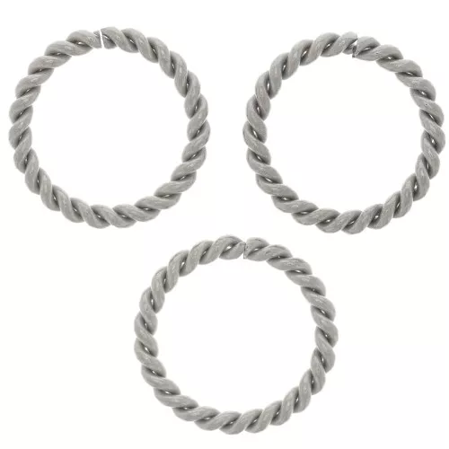 Anillas retorcidos redondas abiertas 12x1,45 mm - Acero inoxidable 304 x10