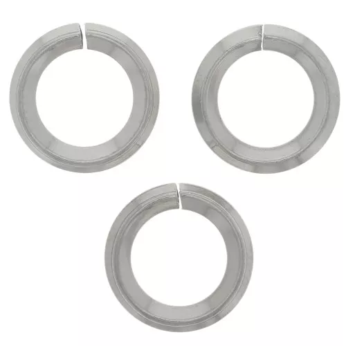 Anillas redondas abiertas 10x1,8 mm - Acero inoxidable 304 x10