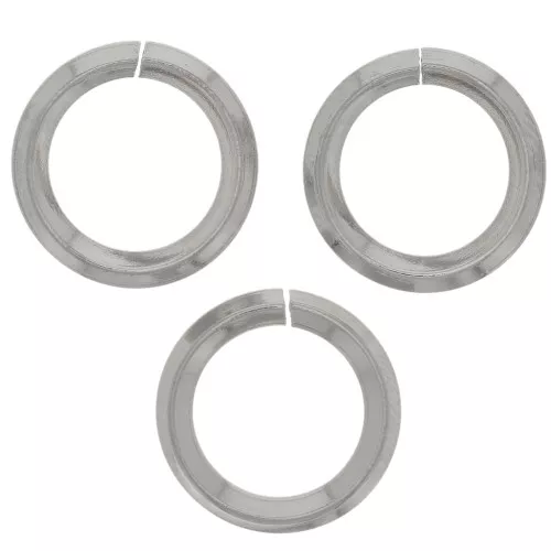 Anillas abiertas redondas 12x1,8 mm - Acero inoxidable 304 x10
