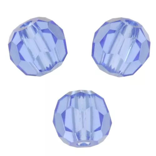 Redondas Facetadas de Cristal Preciosa 3 mm - Sapphire x20
