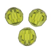 Redondas Facetadas de Cristal Preciosa 3 mm - Olivine x20|raw }}