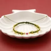 Redondas Facetadas de Cristal Preciosa 3 mm - Olivine x20