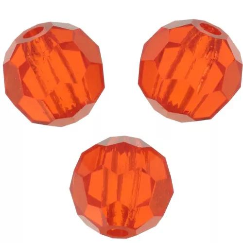 Redondas facetadas de cristal Preciosa 5 mm - Hyacinth x15