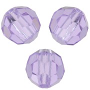 Redondas Facetadas de Cristal Preciosa 5 mm - Violet x15|raw }}