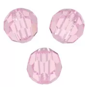 Redondas Facetadas de Cristal Preciosa 5 mm - Pink Sapphire x15