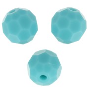 Redondas Facetadas de Cristal Preciosa 5 mm - Turquoise x15|raw }}