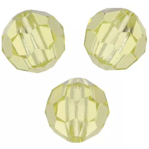 Preciosa Cristal Redondo Facetado 6mm - Jonquil x6