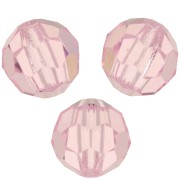 Preciosa Cristal Redondo Facetado 6mm - Zafiro Rosa x6|raw }}