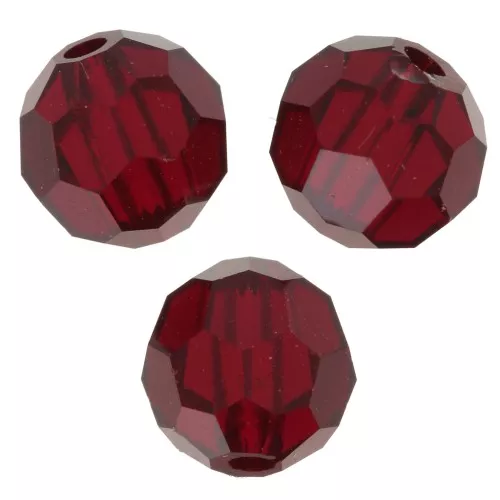 Preciosa Cristal Redondo Facetado 6mm - Siam x6