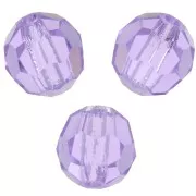 Preciosa Cristal Redondo Facetado 6mm - Morado x6