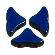 Cuentas de cristal Helios® de Puca® 6x10mm - Full Azzuro x10g