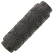 Hilo plano de poliéster encerado Slam Cord para micro macramé 0,6 mm - Gris oscuro x100m|raw }}
