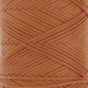 Bobina de poliéster encerado para micro macramé 1mm - Mocca x100m