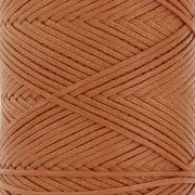 Bobina de poliéster encerado para micro macramé 1mm - Mocca x100m