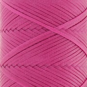 Bobina de poliéster encerado Slam Cord para micro macramé 1mm - Fucsia x100m