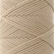 Bobina de hilo de poliéster encerado Slam Cord para micro macramé 1 mm Sable x100m
