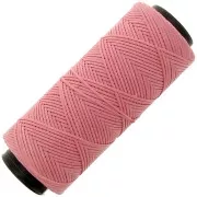 Bobina de poliéster encerado Slam Cord para micro macramé 1mm - Rosa x100m