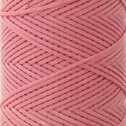 Bobina de poliéster encerado Slam Cord para micro macramé 1mm - Rosa x100m