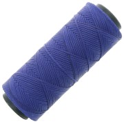 Slam Cord Bobina de poliéster encerado para micro macramé 1mm Azul Real x100m