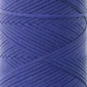 Slam Cord Bobina de poliéster encerado para micro macramé 1mm Azul Real x100m