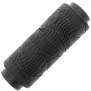 Bobina de poliéster encerado Slam Cord para micro macramé 1mm - Negro x100m|raw }}