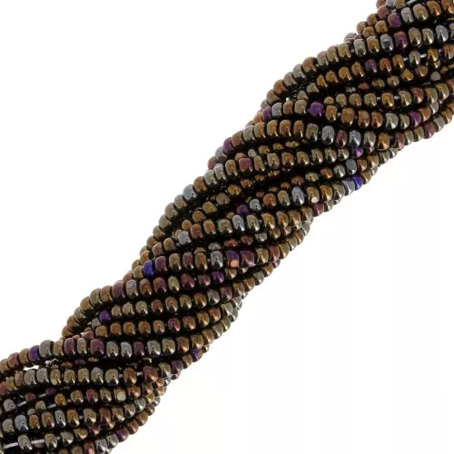 Charlottes Preciosa 11/0 - Iris marrón x20g