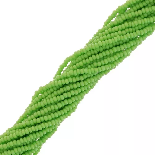 Charlottes Preciosa 13/0 - Verde opaco x10g