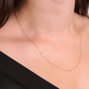 Gargantilla de malla Forçat 1,5 mm - Gold Filled x46cm