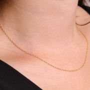 Gargantilla de malla de 1,3 mm - Gold Filled x41cm